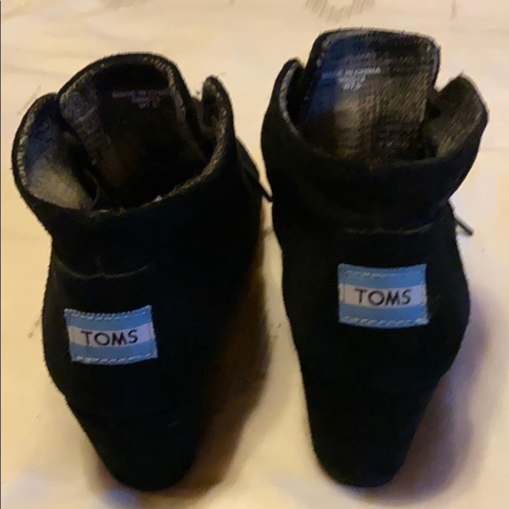 Toms Desert Wedge Bootie